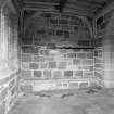 Interior. View of main porch from W