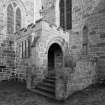 Detail of Lightfoot Aisle entrance porch