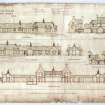 Photographic copy of sections and elevations.