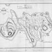 Photographic copy of an estate map of Muck. Inscr: 'Plan of the island of Muck, as surveyed and divided in lots in spring 1809, by Ja. Chapman'.