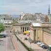 View from South showing the National Gallery of Scotland, the Royal Scottish Academy and Princes Street showing layout of roof