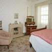 Interior. View of first floor bedroom from West