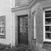 Detail of lodge entrance door