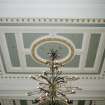 Detail of ballroom ceiling