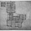 Plans of extensive additions and alterations.