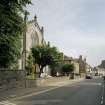 View from NW looking E along Drysdale Street showing the church in its urban setting.