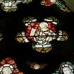 Detail of stained glass window by Ballantine & Gardiner of Edinburgh (1905)