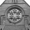 Detail of hall window plate tracery