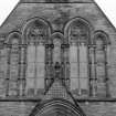 Detail of West gable window tracery