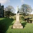 View of statue of Onesiphorus Tyndall-Bruce 1855 by John Steell