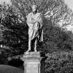 View of statue of Onesiphorus Tyndall-Bruce by John Steell