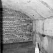 Interior, view of vaulted cellar