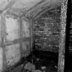 Interior, view of vaulted cellar