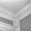 Interior, detail of cornice in drawing room