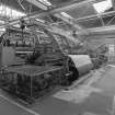 Interior. Detailed view of typical loom in Broadloom Department