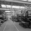 Interior.  General view in Broadloom Department between rows of looms