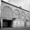 Detail of W facade of former stationery warehouse, facing onto Fordneuk Street