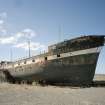 View from E of starboard side of ship