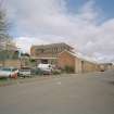 General view from W along Barrowfield Street