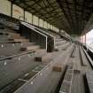 View of interior of stand from S.