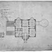 Livilands, house for Robert Smith.
Photographic copy of plans of house.