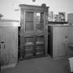 Interior. Gowrie House day room, detail of dresser