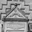 Gowrie House, detail of door pediment