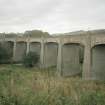 View of central spans of bridge from SW