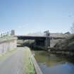 View from W from Forth and Clyde Canal towpath