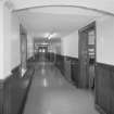 Interior. View of ground floor corridor