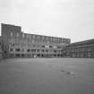 View of East courtyard from West