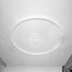 Interior.
First floor,  drawing room,  detail of ceiling rose.