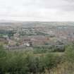 View of whole complex from Dundee Law to South