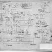 Unidentified machinery components, plan of details.  Undated.