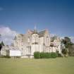 View from South West showing main house and conservatory.