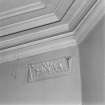 Air vent, decorative plasterwork, detail