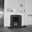 Interior.
Ground floor, business room, detail of fireplace.