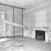 Ground floor, drawing room, view from SE