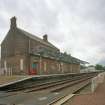 Dalmally Railway Station
Detail of W end of main station building and canopy