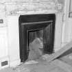 Ground floor, study, fireplace, detail