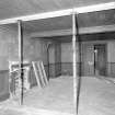 Basement, billiard room, view from W