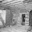 View of gutted interior of Victorian wing