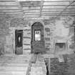 View of gutted interior of Victorian wing