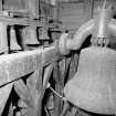 Detail of some of the chime of 16 bells dated 1729