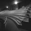 Detail of gallery seating.