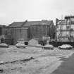 General view of rear from north including Citizens Theatre's dock doors.