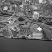 Dundee, City Centre.
Oblique aerial view from South.