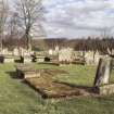 General view of burial ground, Aboyne Old Parish Church.