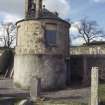 View of Watch House, Kincardine O'Neil Old Parish burial ground.