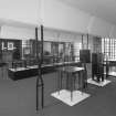 Interior view of Glasgow School of Art showing second floor furniture museum from NE.